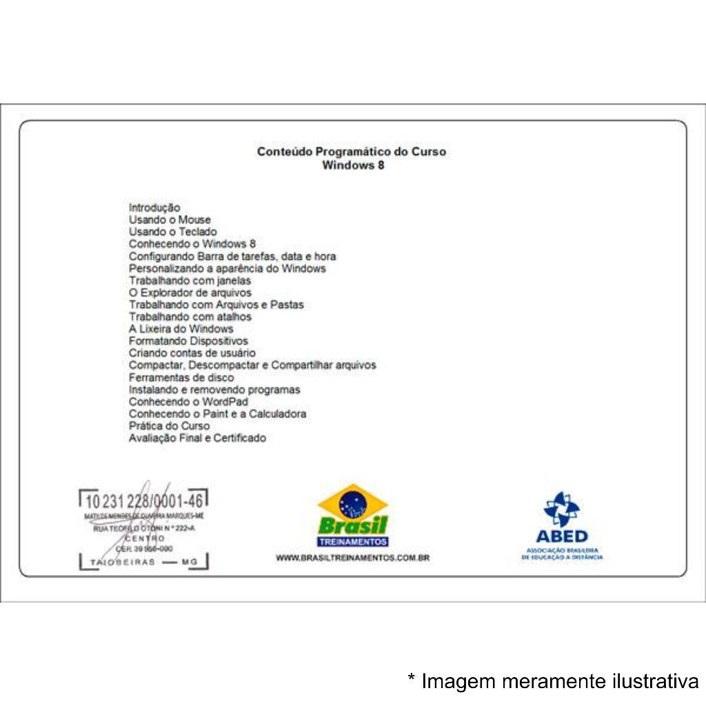 Curso Sql Server 2008 - Brasil Treinamentos