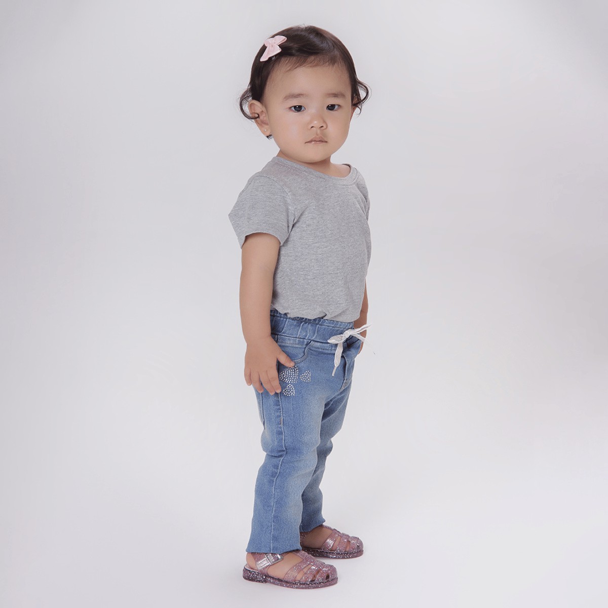 Roupa Infantil Calça Jogger Jeans Elástico Punho Bebê Menino Juvenil -  Fashion Kids Baby - Calça para Bebês - Magazine Luiza