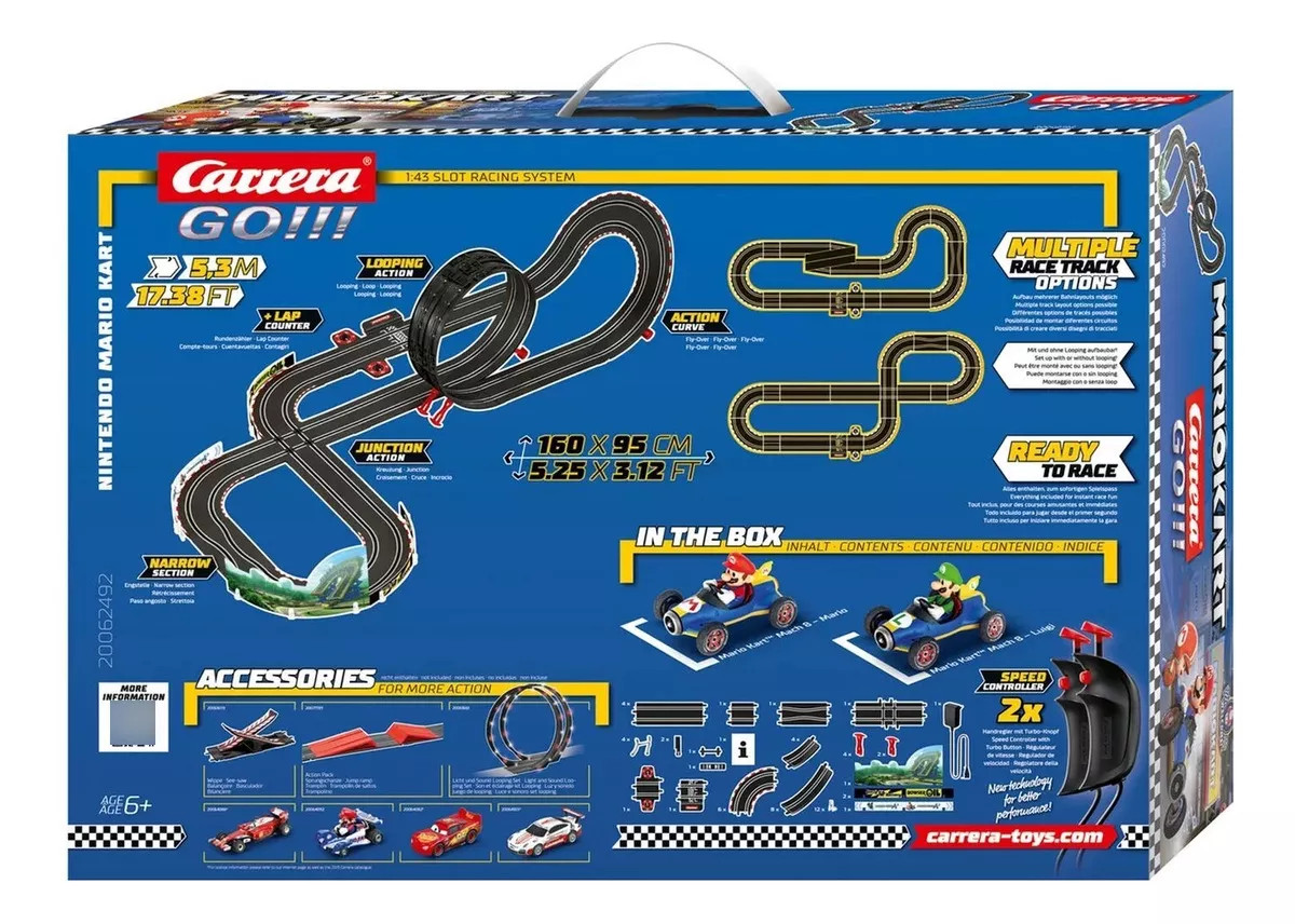 Autorama Carrera Go Mario Kart 1/43 AutoMOTIVO Store