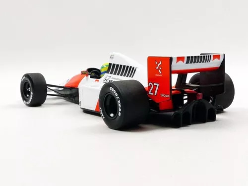 Miniatura Formula 1 Ayrton Senna Mp4/5b 1990 1/18 F1 - AutoMOTIVO Store
