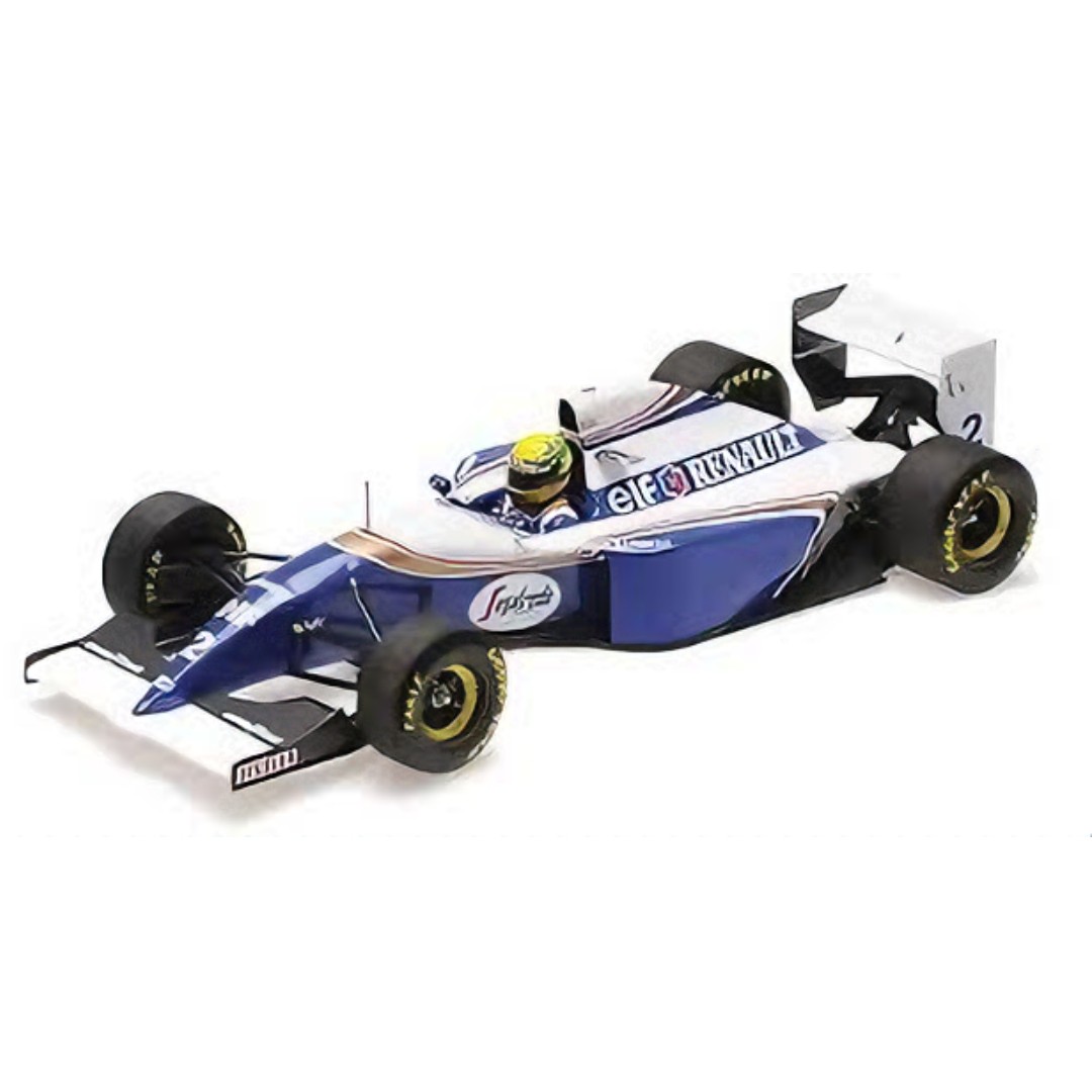 Miniatura F1 Ayrton Senna - Williams Fw16 1994 1/18 - AutoMOTIVO Store
