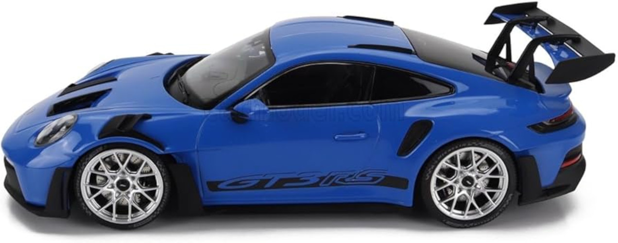 Miniatura Carro Porsche 911 (992) Gt3 Rs-limitado 1/18 Azul