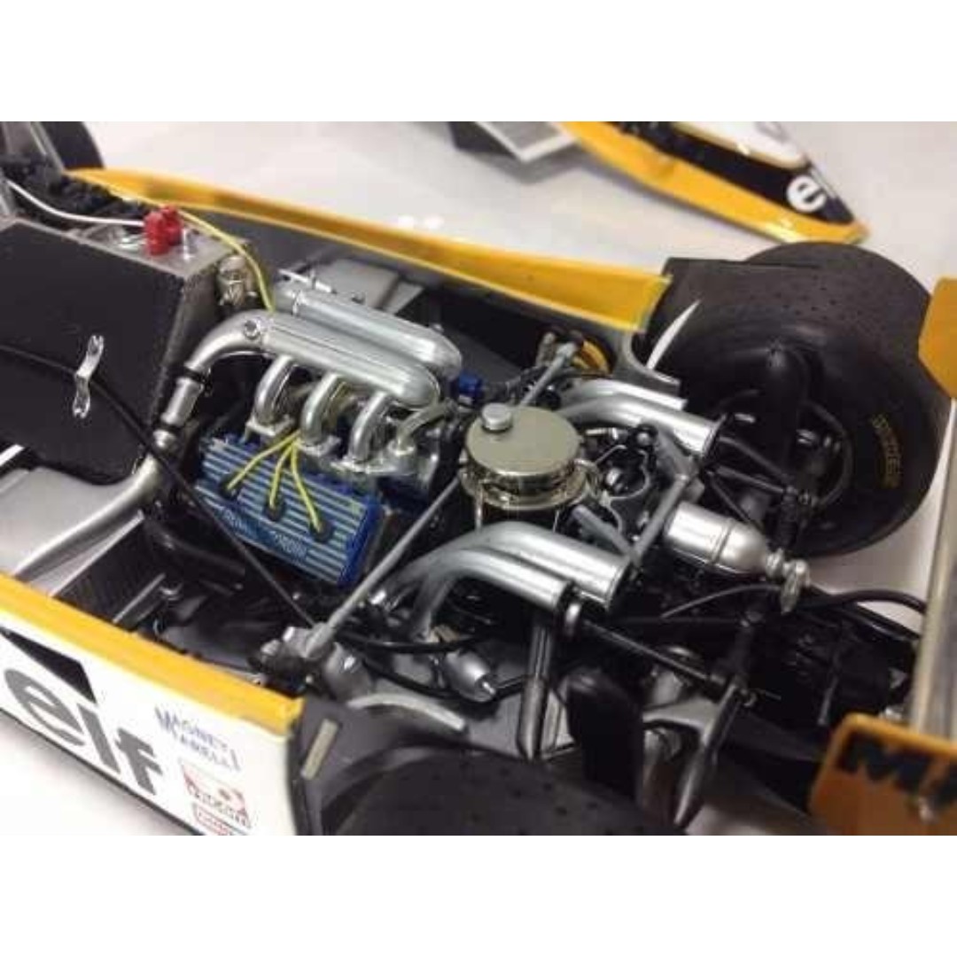 Miniatura Formula 1 Renault RE-20 turbo 1980 - 1/18 - AutoMOTIVO Store