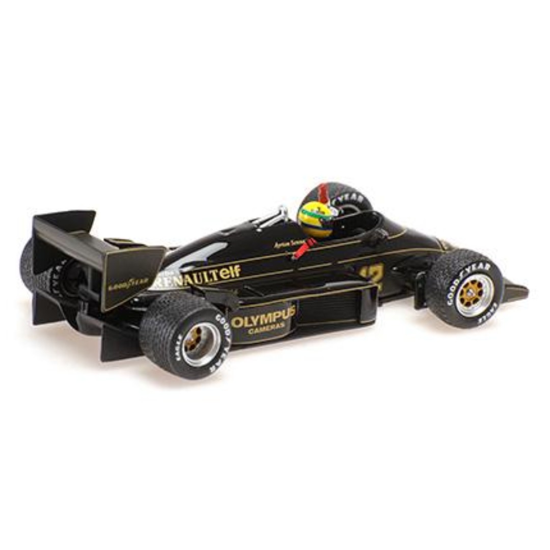 自動車 Lotus Renault 97T Ayrton Senna 1/43 Miniatura Lotus Renault 97T – Ayrton Senna – GP Portugal