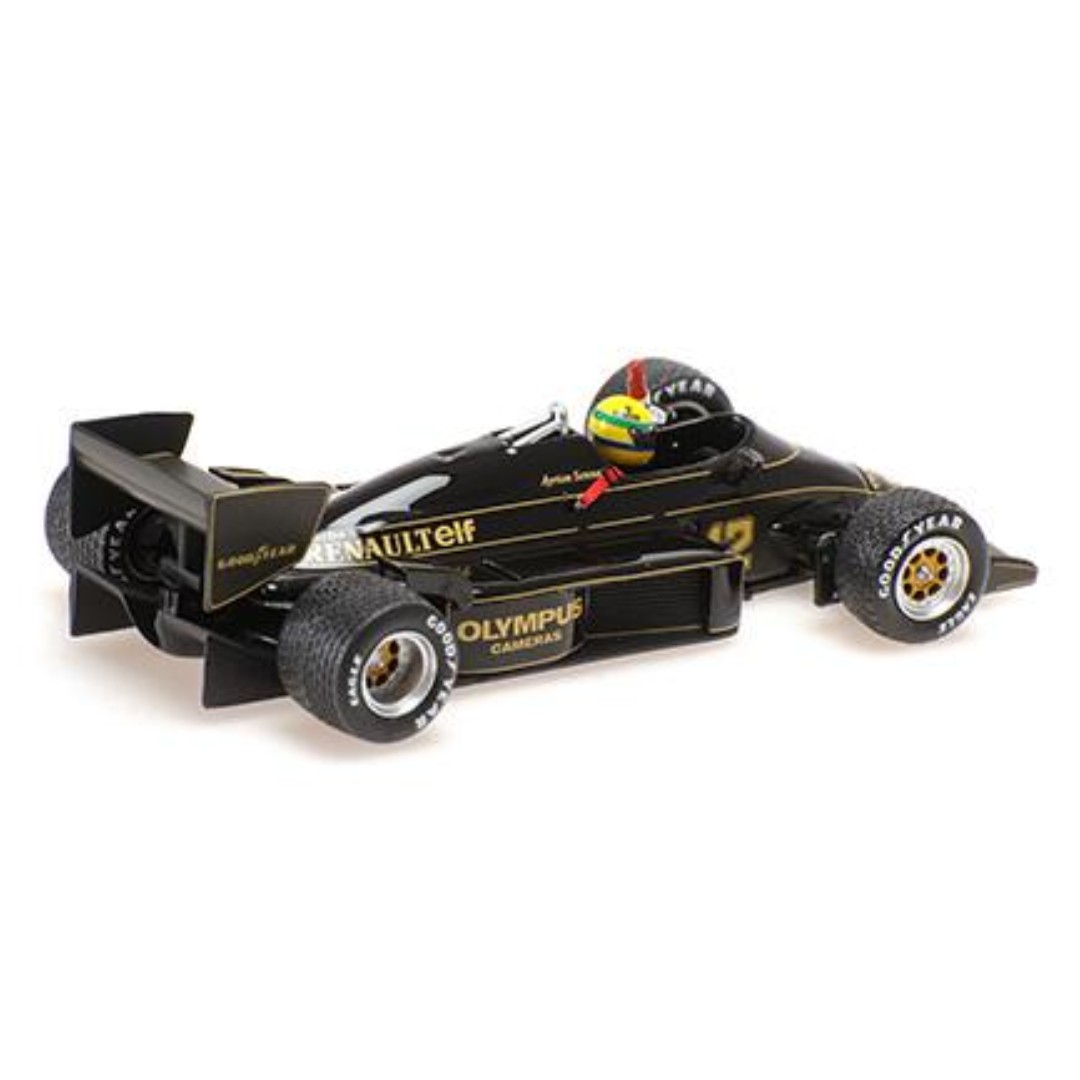 Miniatura Lotus Renault 97T–Ayrton Senna–GP Portugal 1985 1