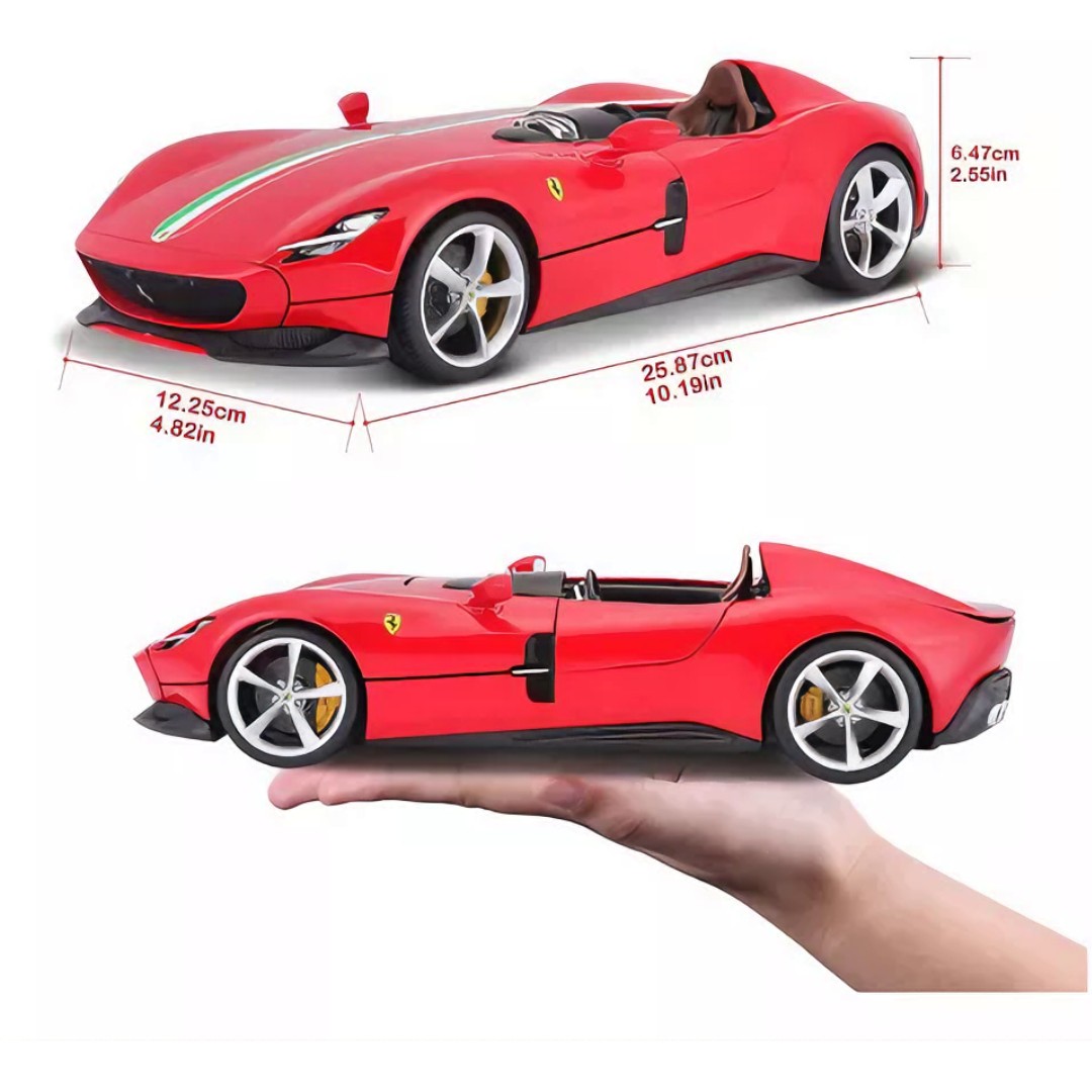Miniatura Bburago 1/18 Ferrari Monza Sp1 Signature - AutoMOTIVO Store