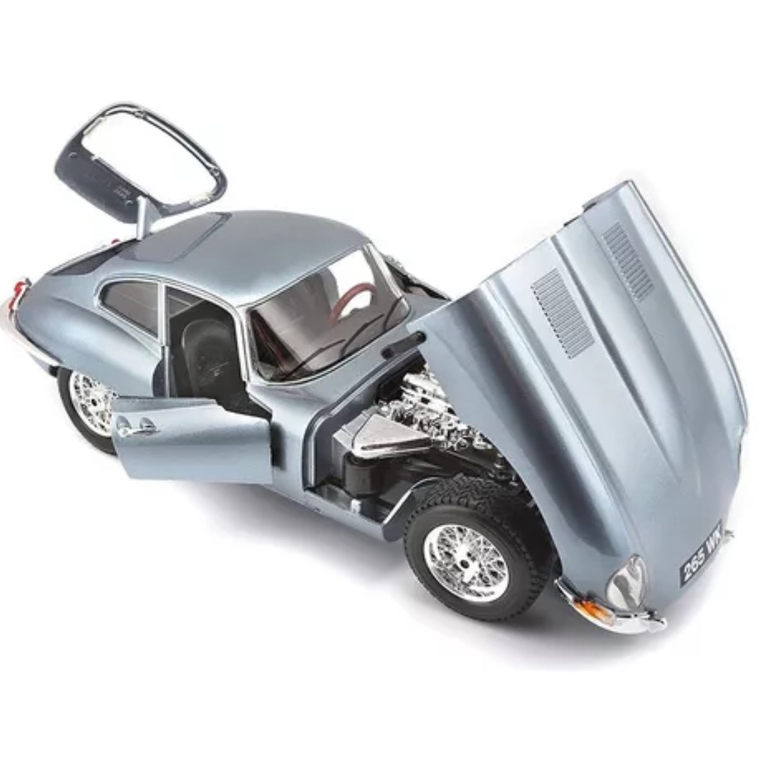 Miniatura Carro Jaguar E-type Coupe 1/18 Bburago - AutoMOTIVO Store