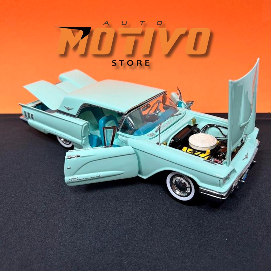 Miniatura Carro Ford Thunderbird Hard Top 1960 1/18 Sun Star