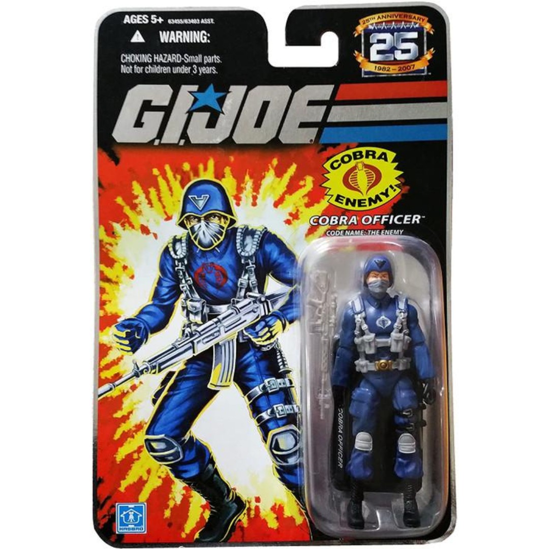 Gijoe 25th Anniversary Action Cobra Officer - The Enemy