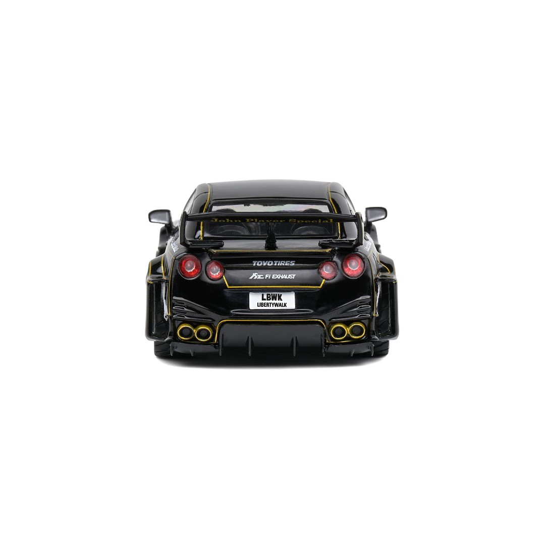 Miniatura Carro Nissan GT-R (R35) LibertWalk JPS 1/43 - AutoMOTIVO