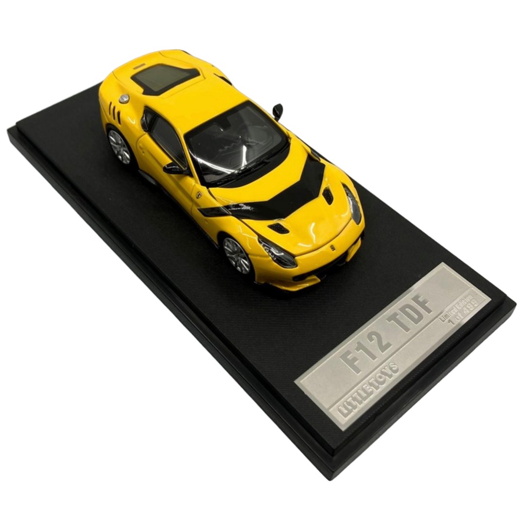 Miniatura carro Ferrari F12 TDF Limitada 1/64 - AutoMOTIVO Store