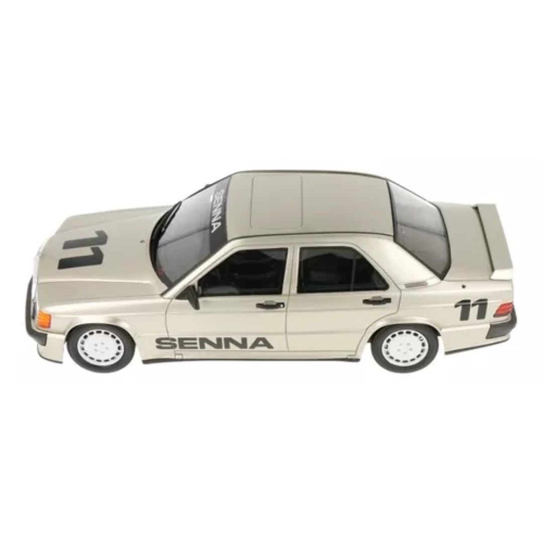 Miniatura carro Mercedes Benz 190E 2.3 16 W201 Senna - 1/18