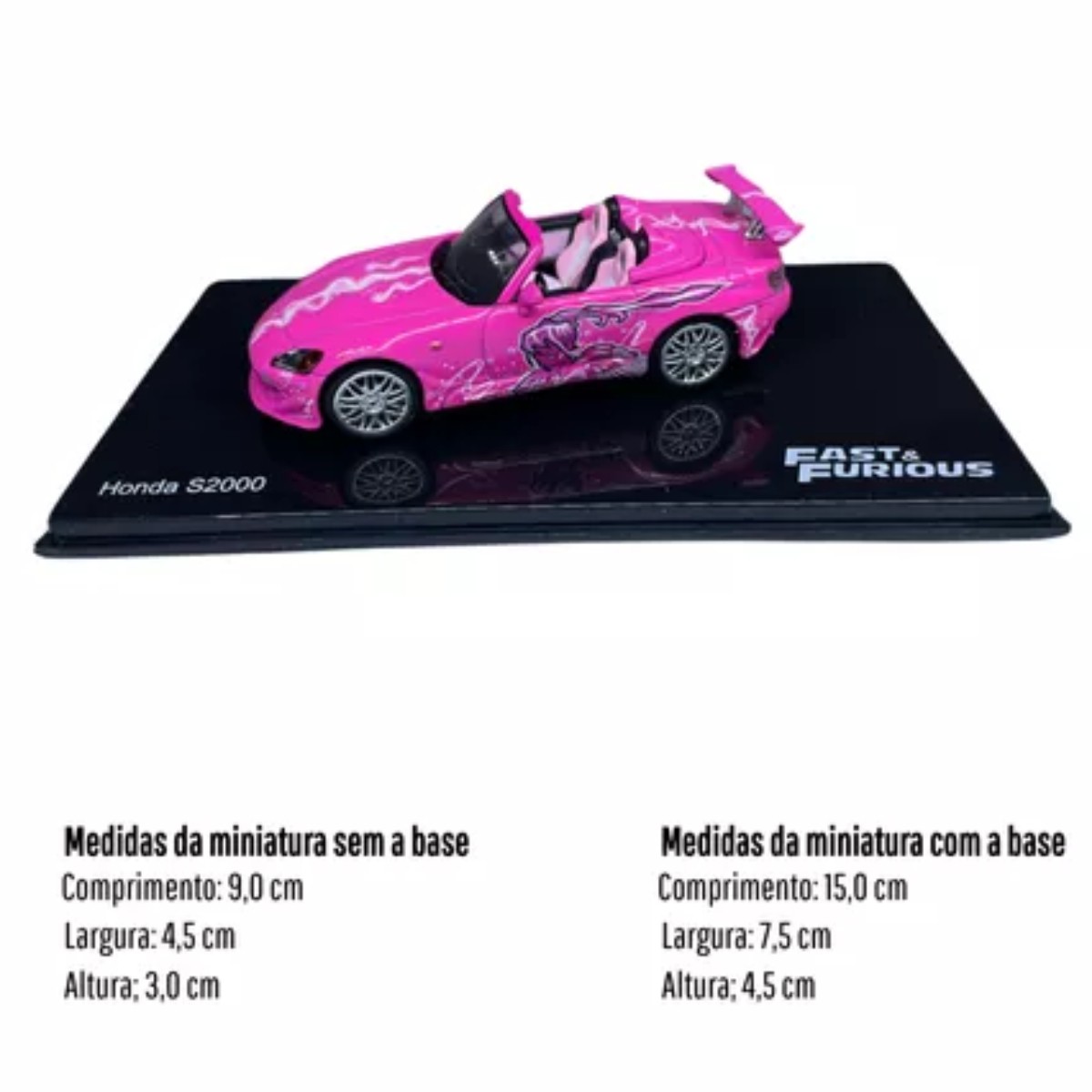 Miniatura Velozes E Furiosos Suki Honda S2000 1/43 - AutoMOTIVO Store