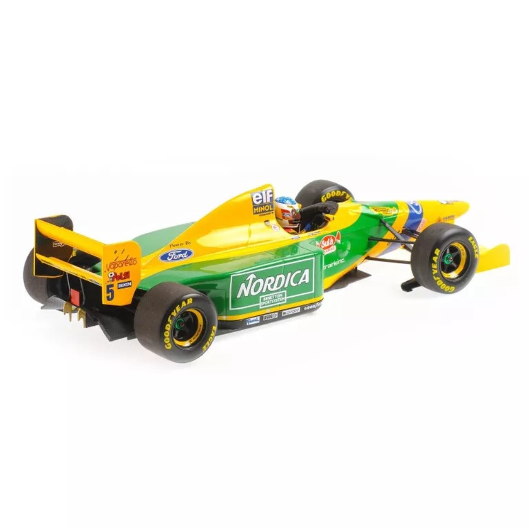 ミニカー MINICHAMPS BENETTON B192 M.SCHUMACHER BENETTON B192 - MICHAEL SCHUMACHER COLLECTION - By MINICHAMPS