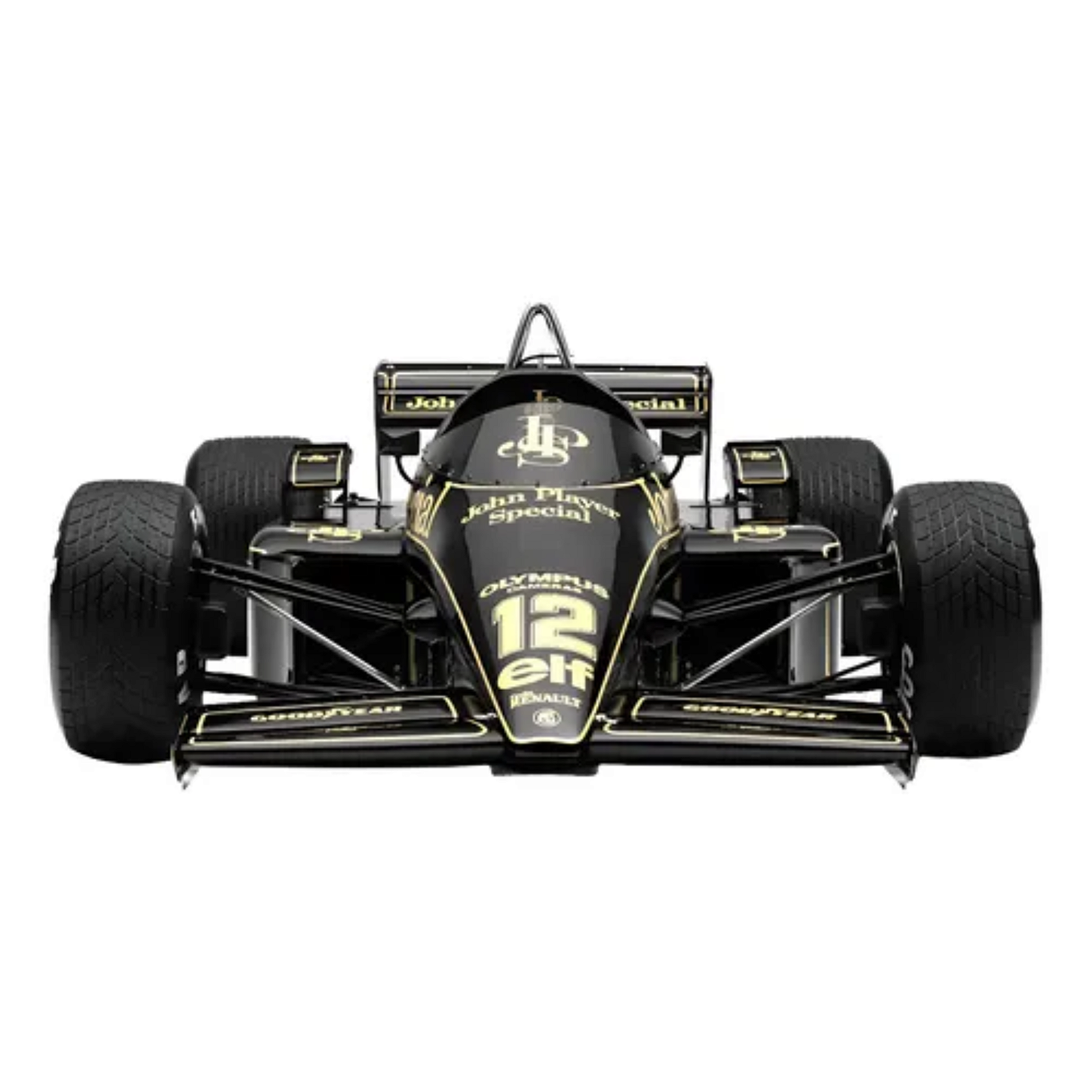 Miniatura Formula 1 Ayrton Senna Lotus 97T 1985 - 1/8 - AutoMOTIVO