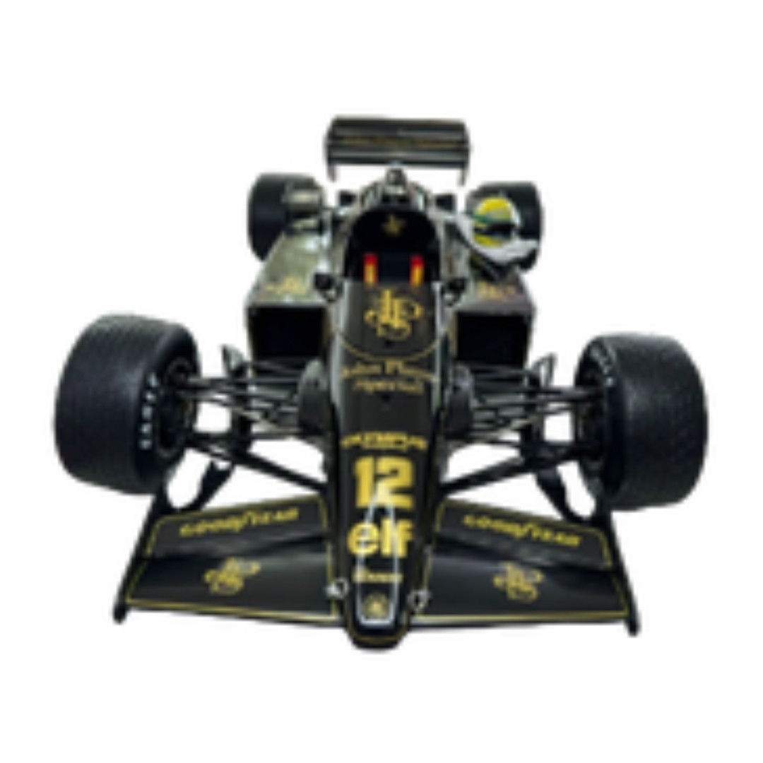 Miniatura Formula 1 Ayrton Senna Lotus 97T 1985 - 1/8