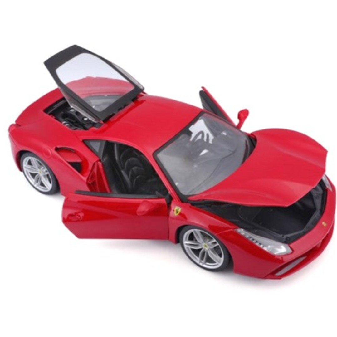 Miniatura carro Ferrari 488 GTB - 1/18 - AutoMOTIVO Store