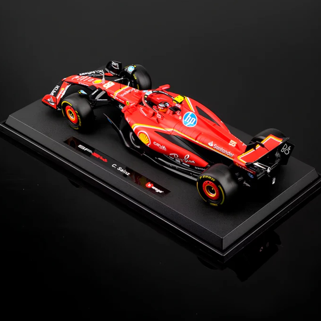 Miniatura Fórmula 1 Ferrari SF-24 - Carlos Sainz - 1/18