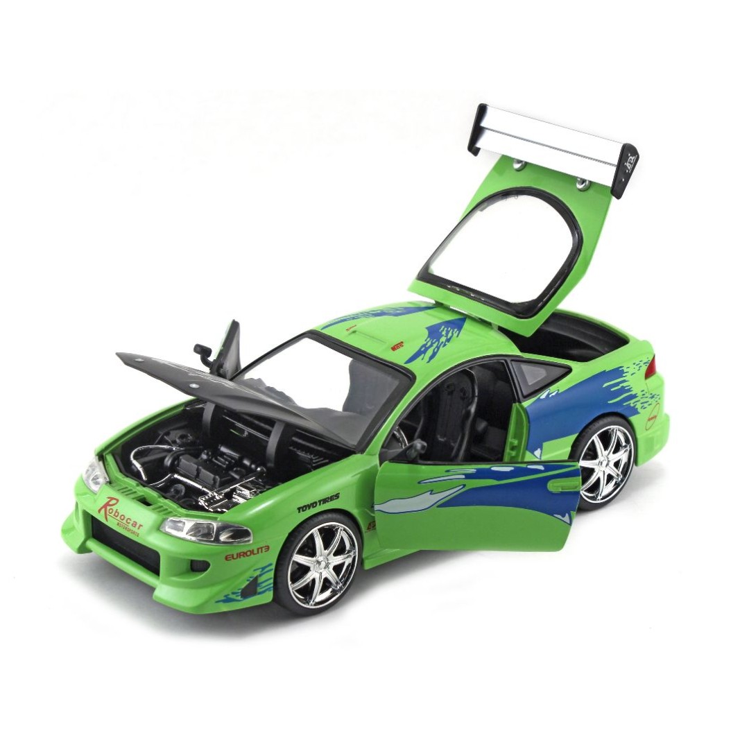 Miniatura Carro Velozes E Furiosos Mitsubishi Eclipse - 1/24