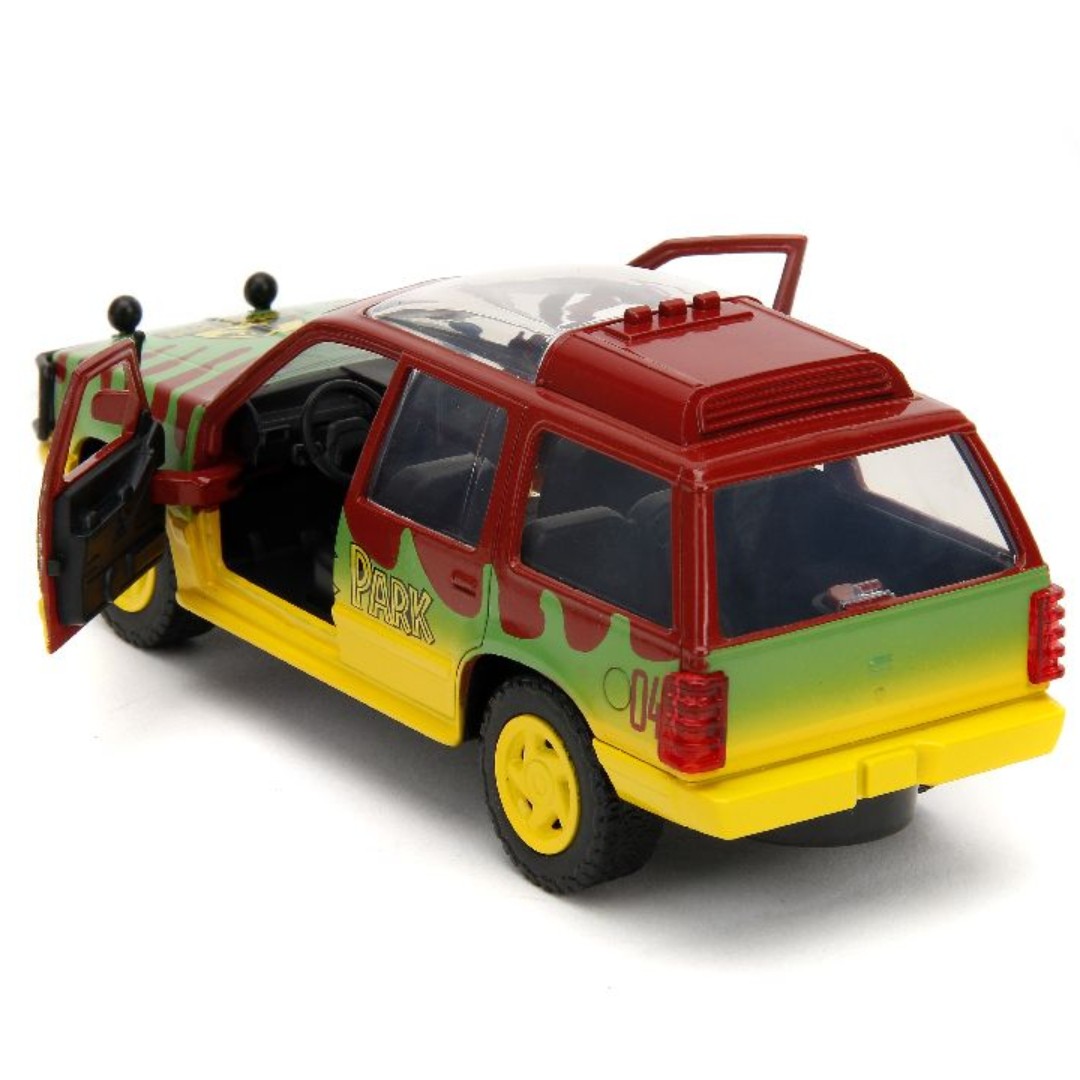 Miniatura carro Ford Explorer Jurassic Park 1/32 - AutoMOTIVO Store