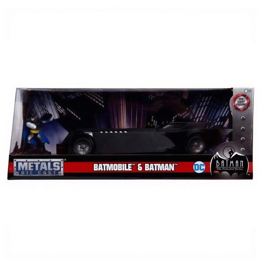アメコミ Batman: The Animated Series Batmobile DC Comics - Vehicle Batman - The Animated - The Batmobile - Mezco