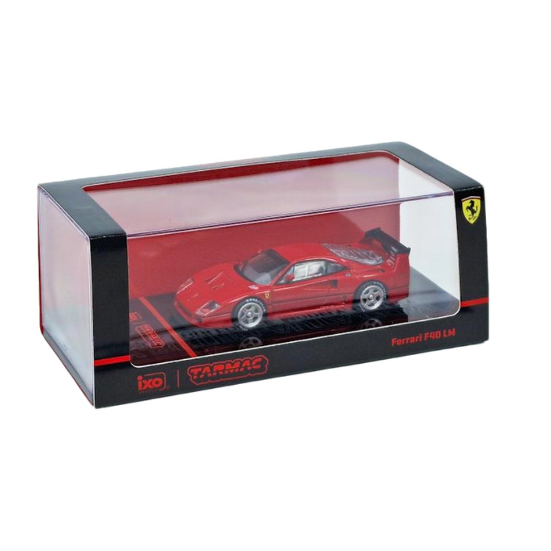 Miniatura carro Ferrari F40 LM - 1/64 - AutoMOTIVO Store
