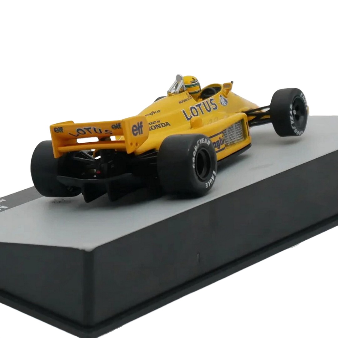 Miniatura Formula 1 Ayrton Senna Lotus 99T 1987 - 1/43