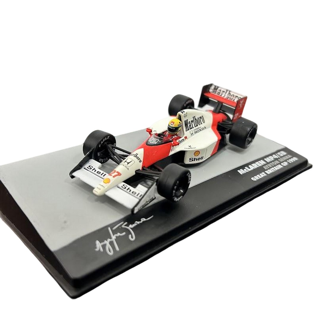 Miniatura Formula 1 Ayrton Senna McLaren MP4/5B - 1/43