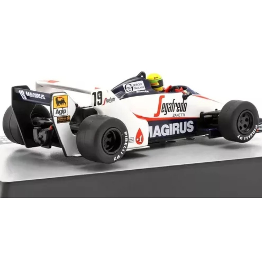 Miniatura Formula 1 Ayrton Senna Toleman TG183B - 1/43