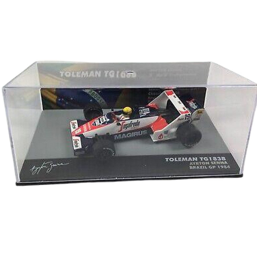 Miniatura Formula 1 Ayrton Senna Toleman TG183B - 1/43