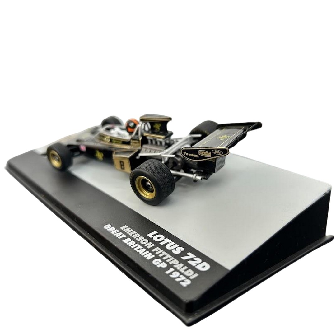 Miniatura Formula 1 Emerson Fittipaldi Lotus 72D - 1/43