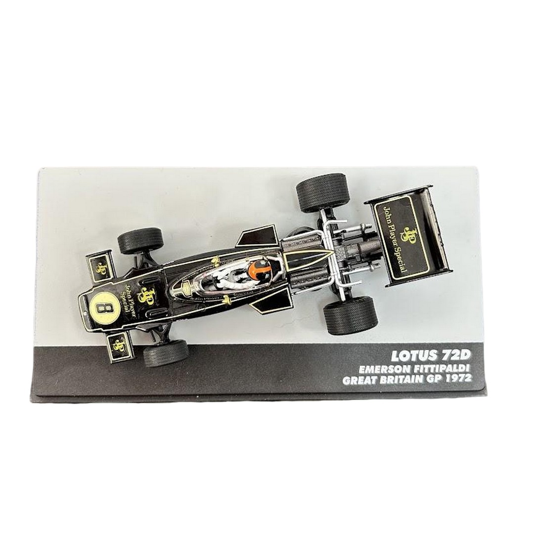 Miniatura Formula 1 Emerson Fittipaldi Lotus 72D - 1/43