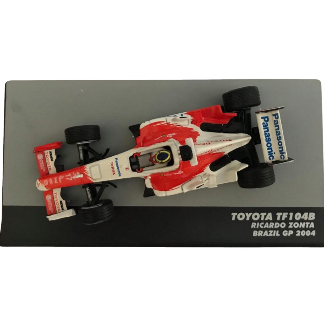 Miniatura Formula 1 Ricardo Zonta Toyota TF104B - 1/43