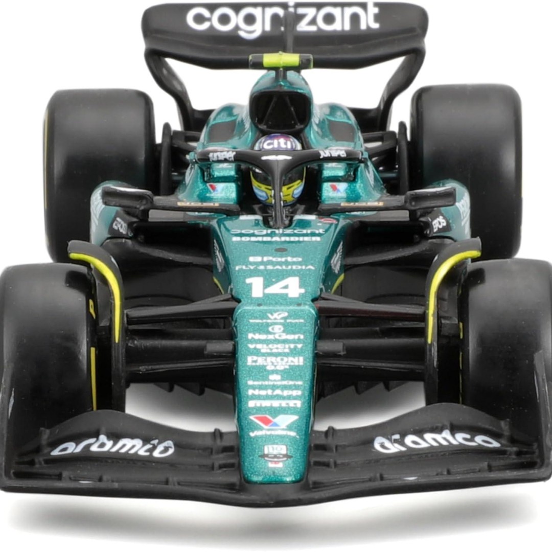【未開封】F1 ミニカー 1/24 アストンマーティン AMR23 Miniatura F1 Aston Martin Amr23 1/43 Bburago Lance Stroll 18