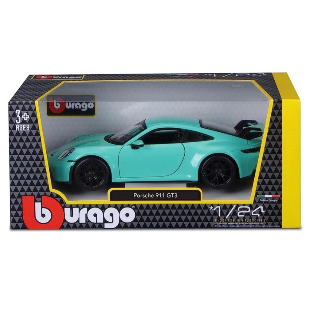 Burago  ポルシェGT3 Porsche 911 GT3 RS 4.0 Bburago 1:18 Preto - 19 anos! Loja on-line