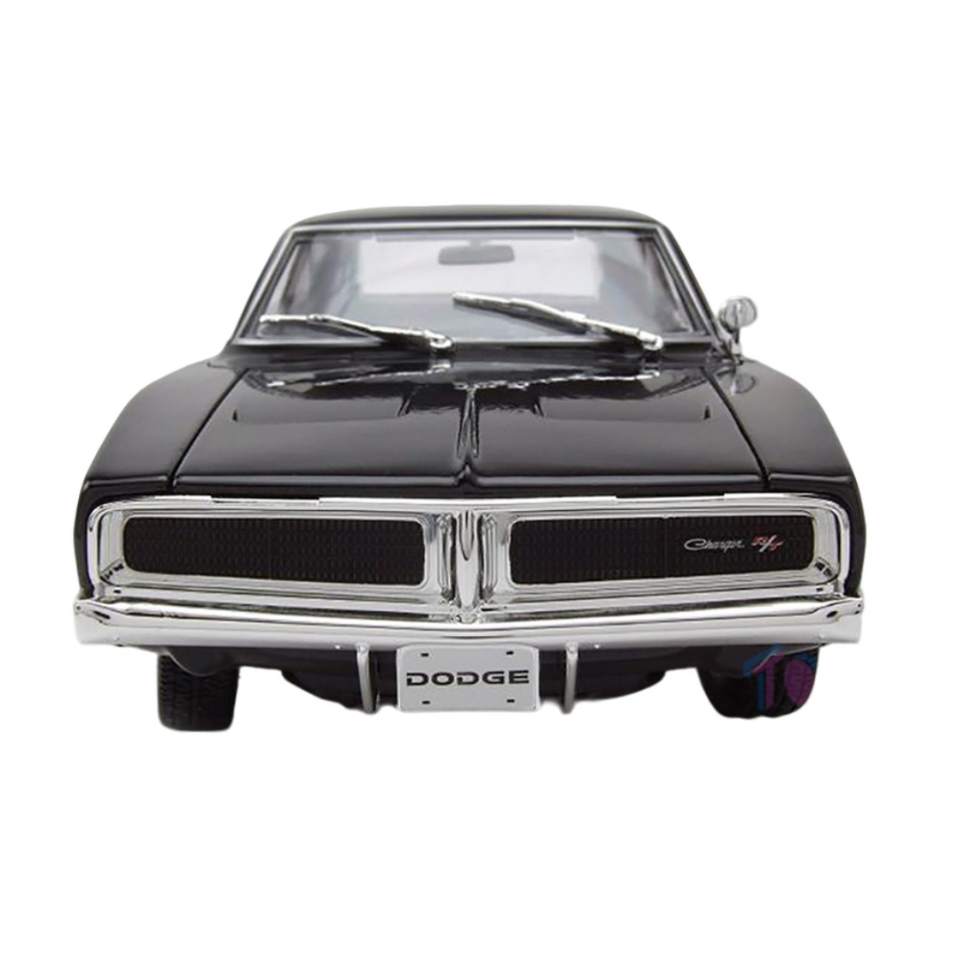 Miniatura carro Dodge Charger R/T 1969 - 1/18 - AutoMOTIVO Store