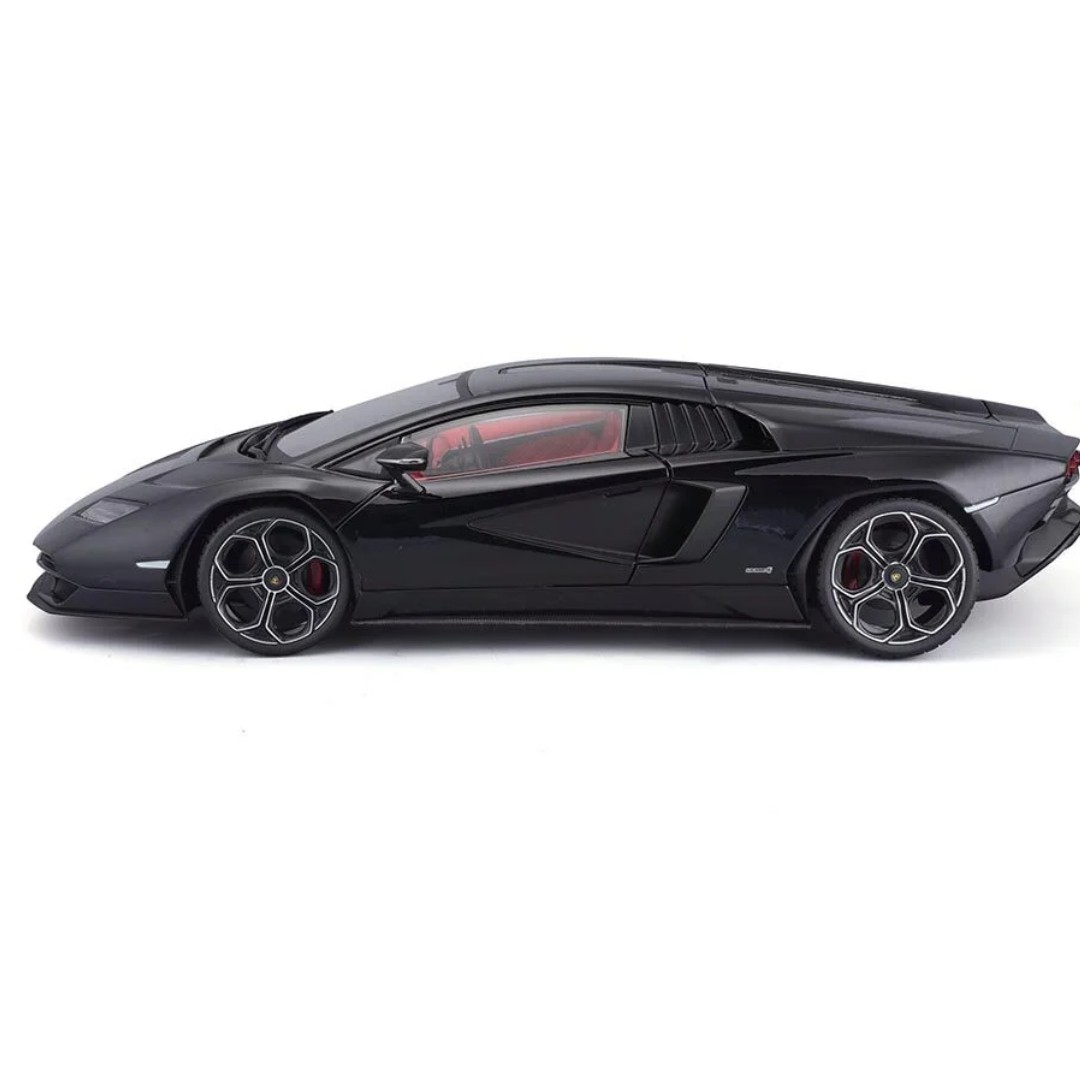 Miniatura Carro Lamborghini Countach LPI800-4 1/18 - preto