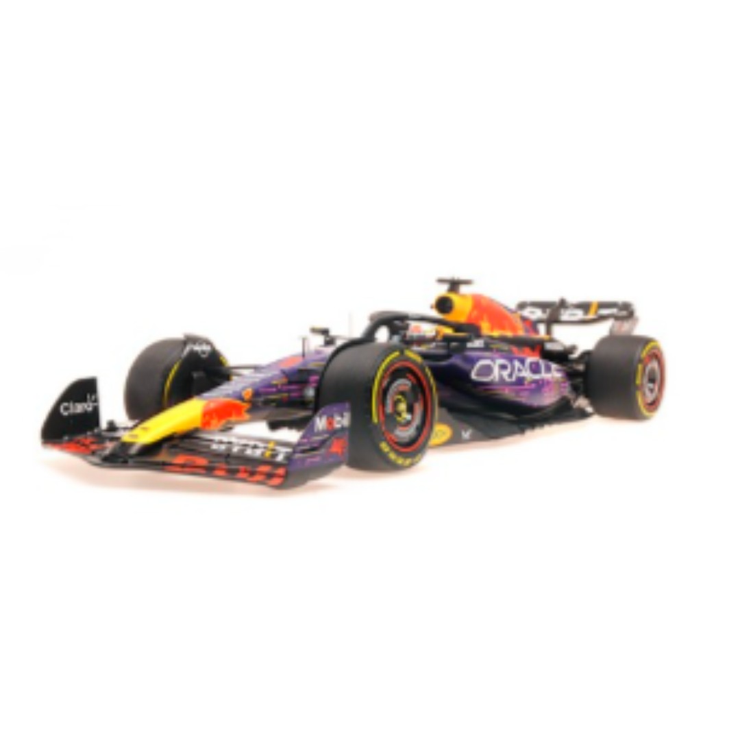 Miniatura Formula 1 Red Bull RB19 winner Las Vegas GP 1/18