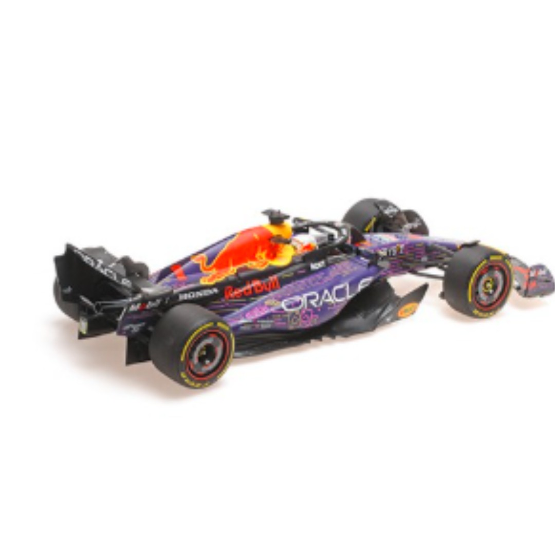 Miniatura Formula 1 Red Bull RB19 winner Las Vegas GP 1/18