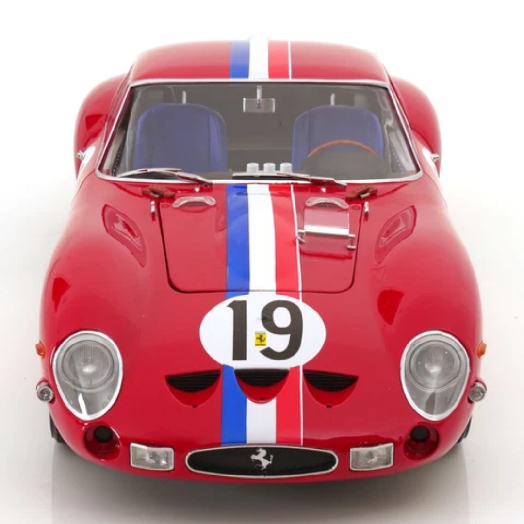 Miniatura carro Ferrari 250 GTO 24hrs LeMans 1962 - 1/12