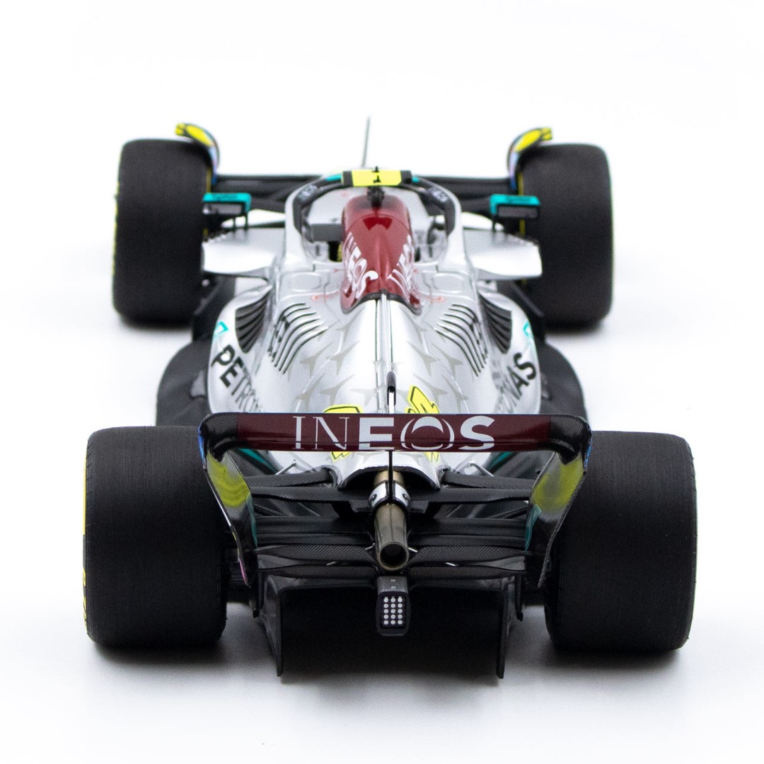 Miniatura Formula 1 L.Hamilton Mercedes F1 W13 Miami GP 1/18