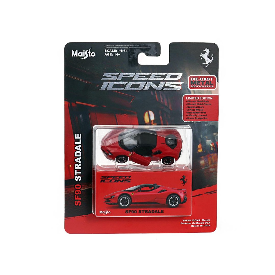 Miniatura Carro Ferrari SF90 Stradale 1/64 Speed icons
