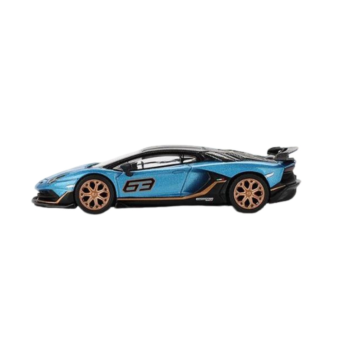 Miniatura carro LAmborghini Aventador SVJ 63 Mini GT 1/64