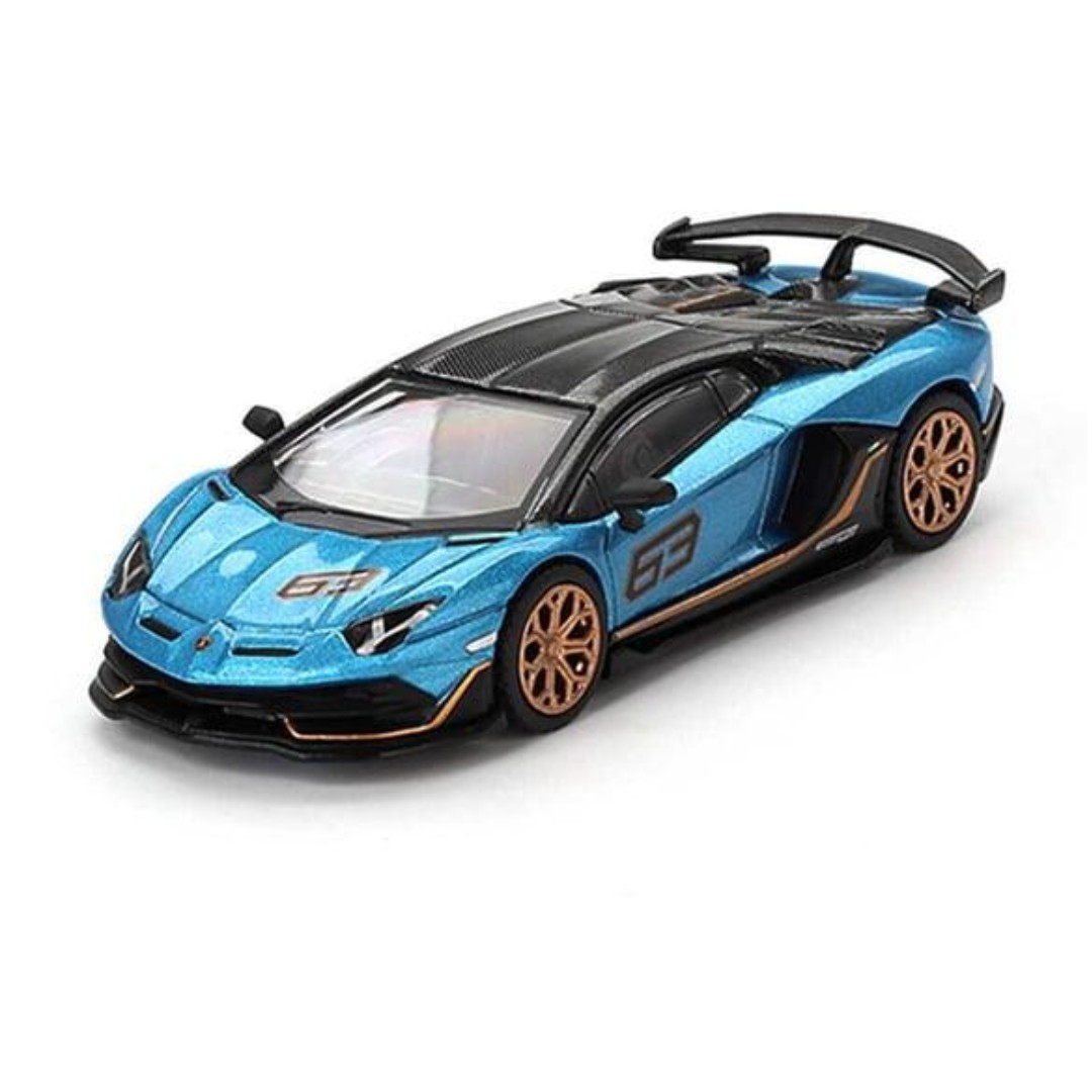 Miniatura carro LAmborghini Aventador SVJ 63 Mini GT 1/64