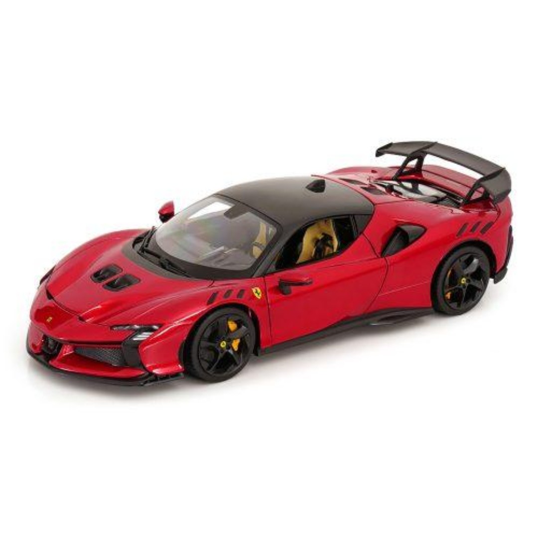 新品 未開封 Maisto フェラーリSF90 XX Stradale 1:18 Miniatura carro Ferrari SF90 XX Stradale vermelha 1/18