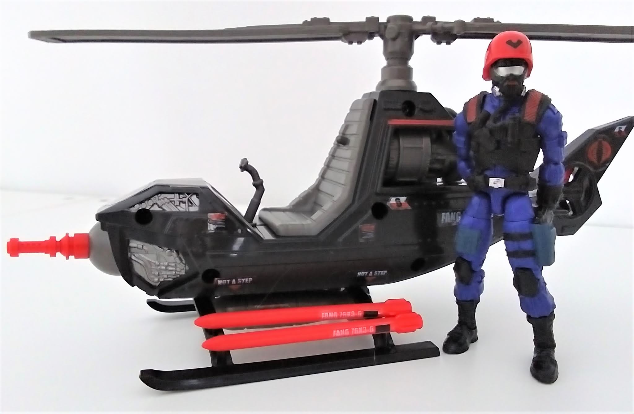 Miniatura Helicoptero Gijoe cobra F.A.N.G 76x3-6 - Hasbro
