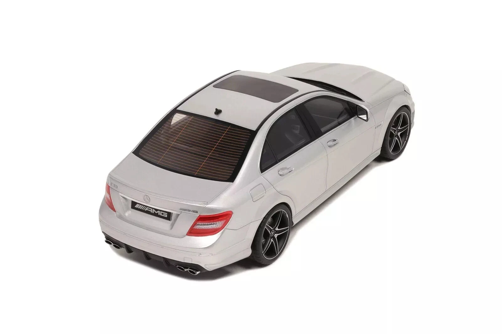 Miniatura carro Mercedes Benz C63 AMG Sedan 2007 - 1/18