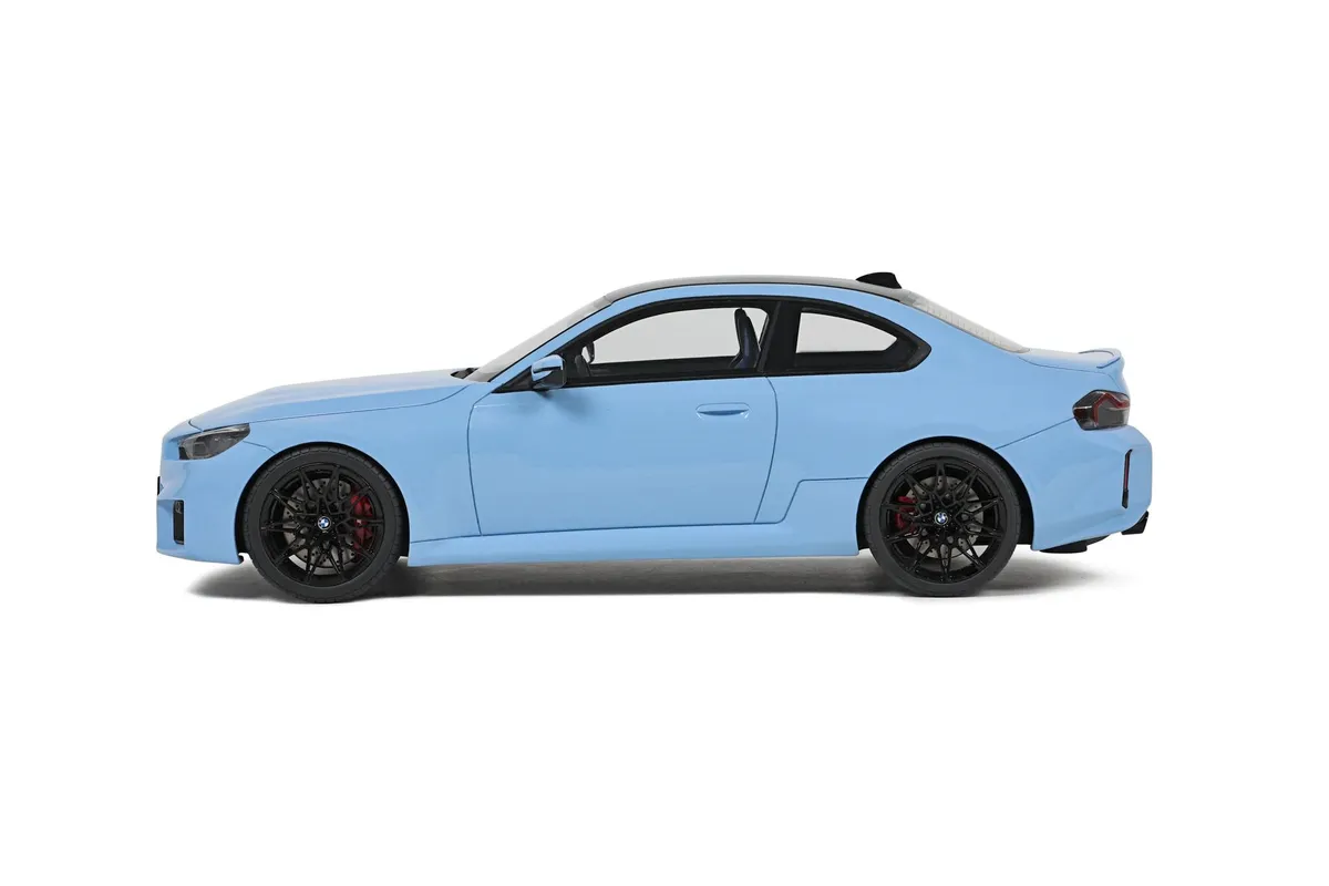 Miniatura carro BMW M2 G87 2023 azul - 1/18 - AutoMOTIVO Store