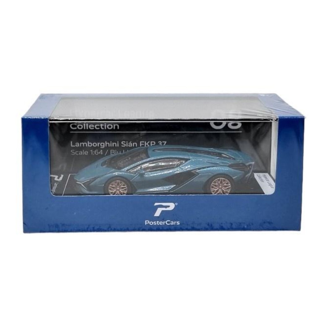 Miniatura Lamborghini Sian FKP 37 - Postercars - 1/64 - AutoMOTIVO