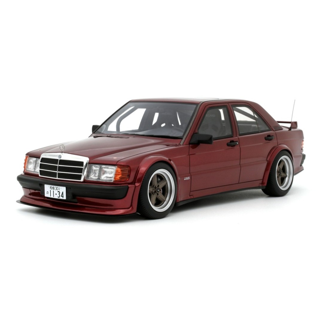 ミニカー AUTOart Mercedes-Benz 190E 1/18 Miniatura carro Mercedes Benz 190E 2016 RWR 1/18 - AutoMOTIVO Store